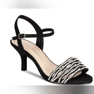 Elegant Black and White Women's Heels